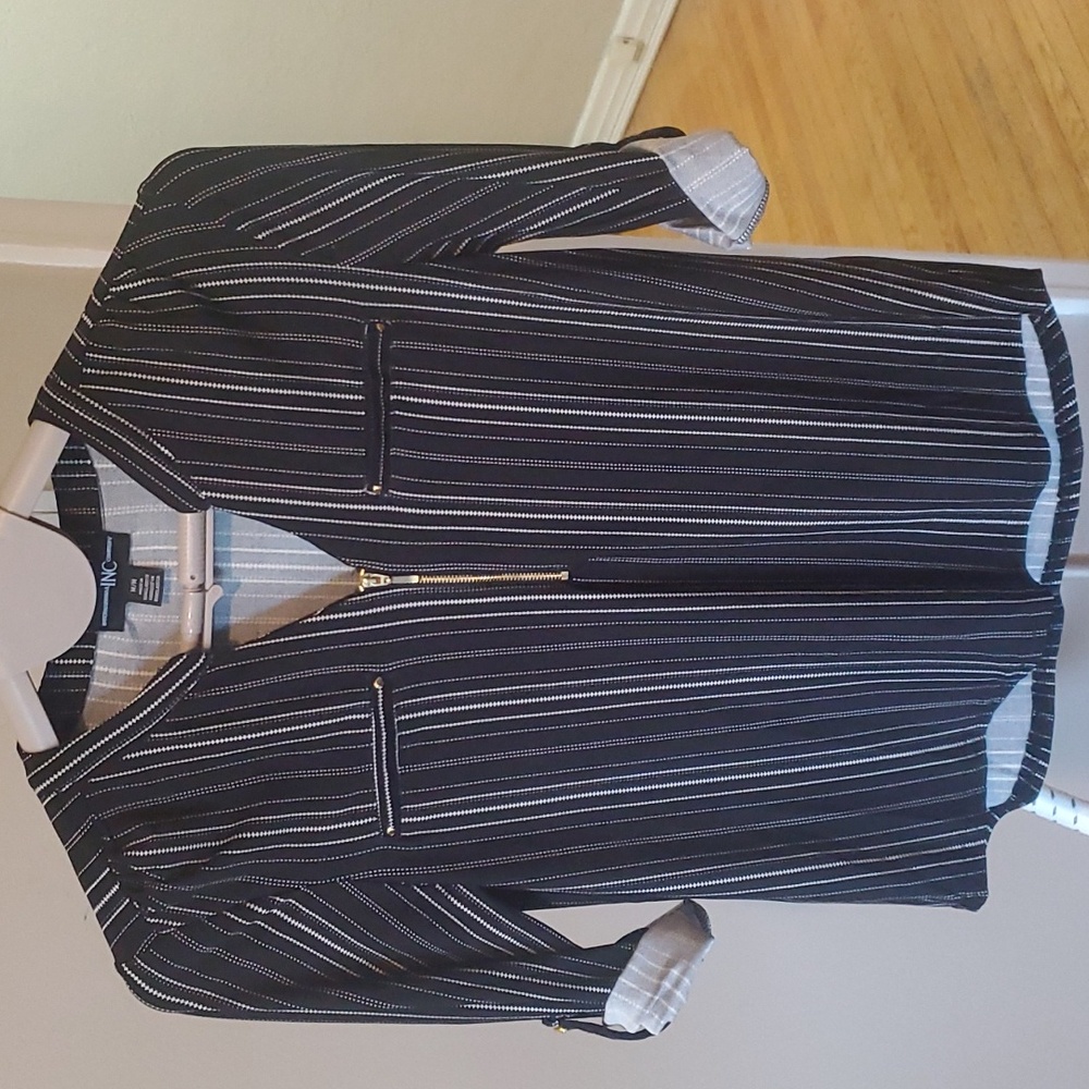 Pin Striped Blouse - Medium